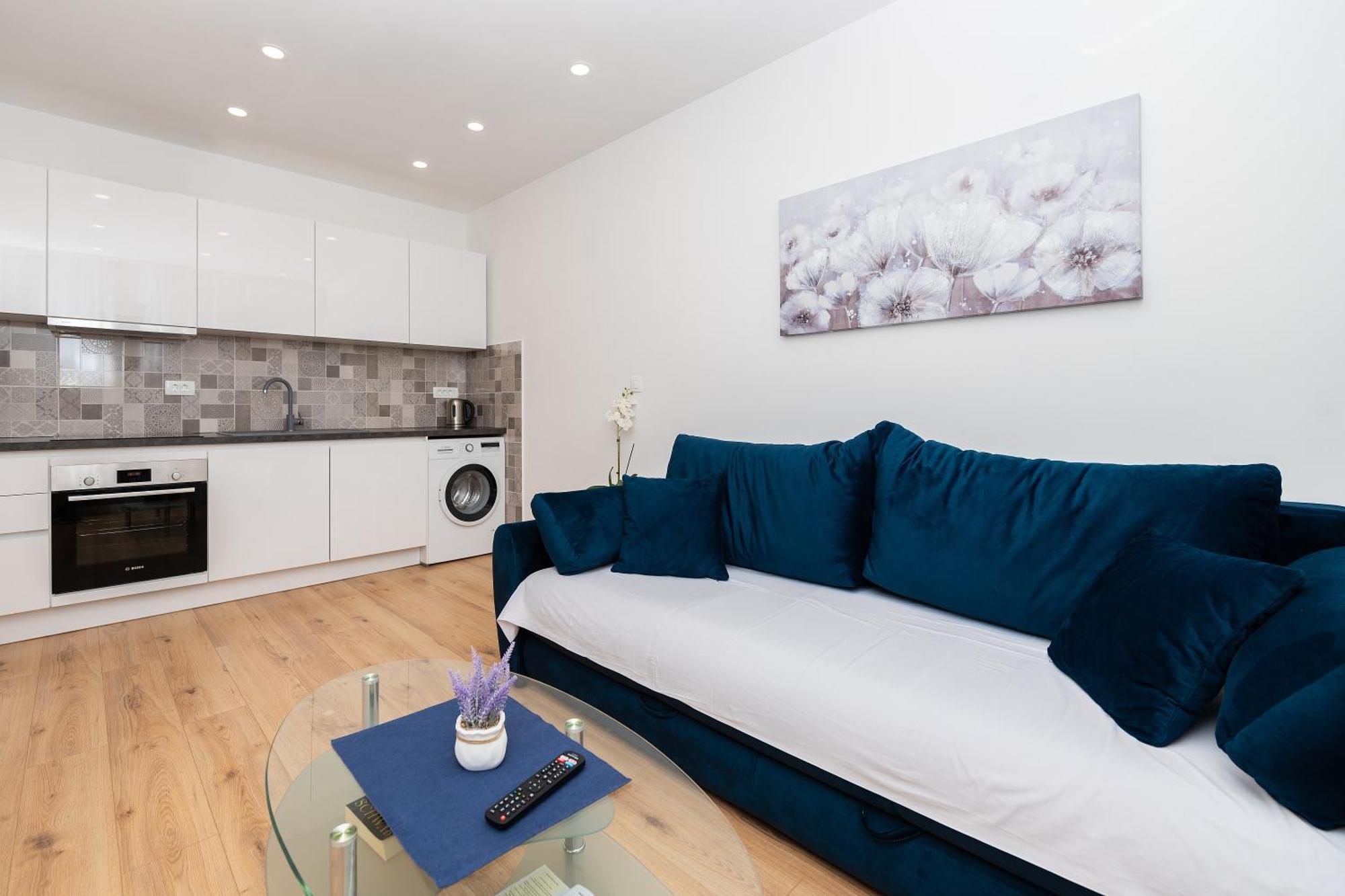 Apartmani Sani มาคาร์สกา ภายนอก รูปภาพ